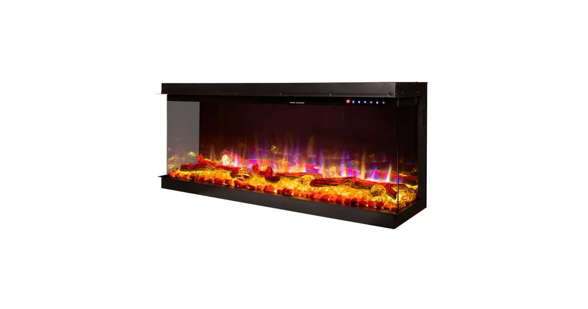Semineu electric 3D incorporabil Haiti 40, 533x1035x332 mm, 1500W - imagine 7